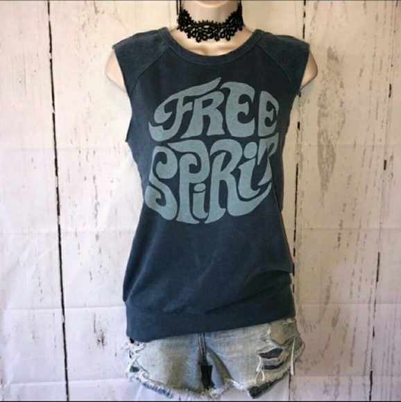 Junk Food Clothing Tops - Junk Food Free Spirit Top Size XL
